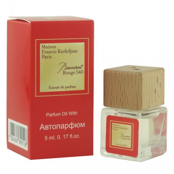 Car perfume Maison Kurkdjian Baccarat Rouge 540 Woman, edp., 5 ml